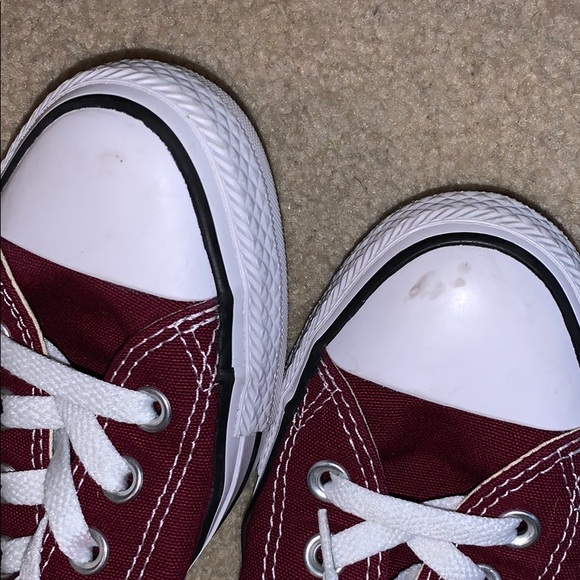 Maroon Converse - Picture 2 of 3
